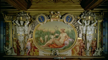 Die Nymphe von Fontainebleau (Detail)